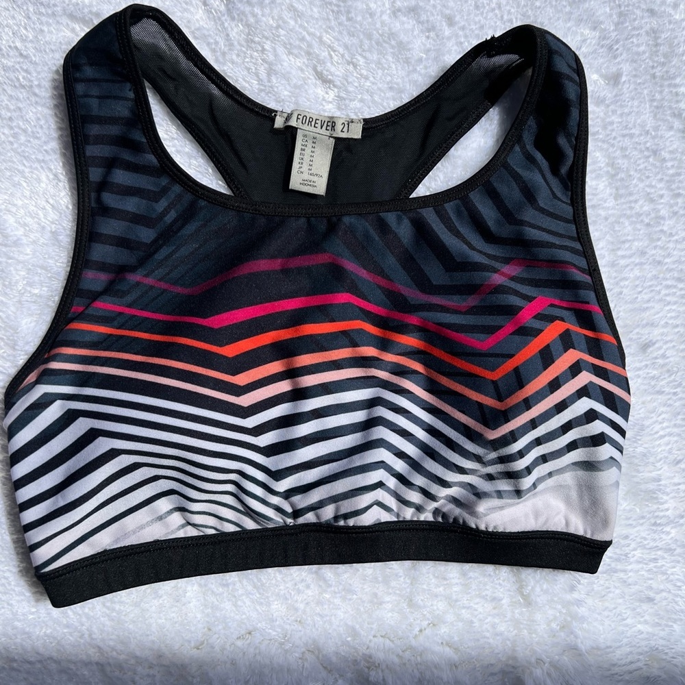 Forever 21 medium racerback sports bra